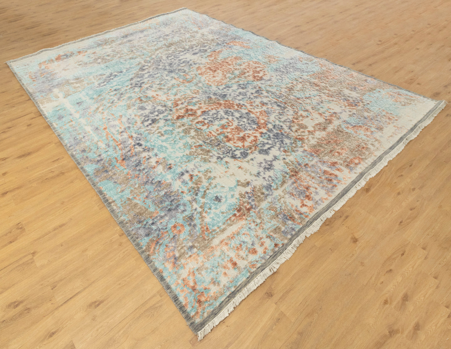10x14 High-Low Colorful Modern Persian Style Floral Classic Rug for your living room | Shritija Rugs | Order Rug Online
